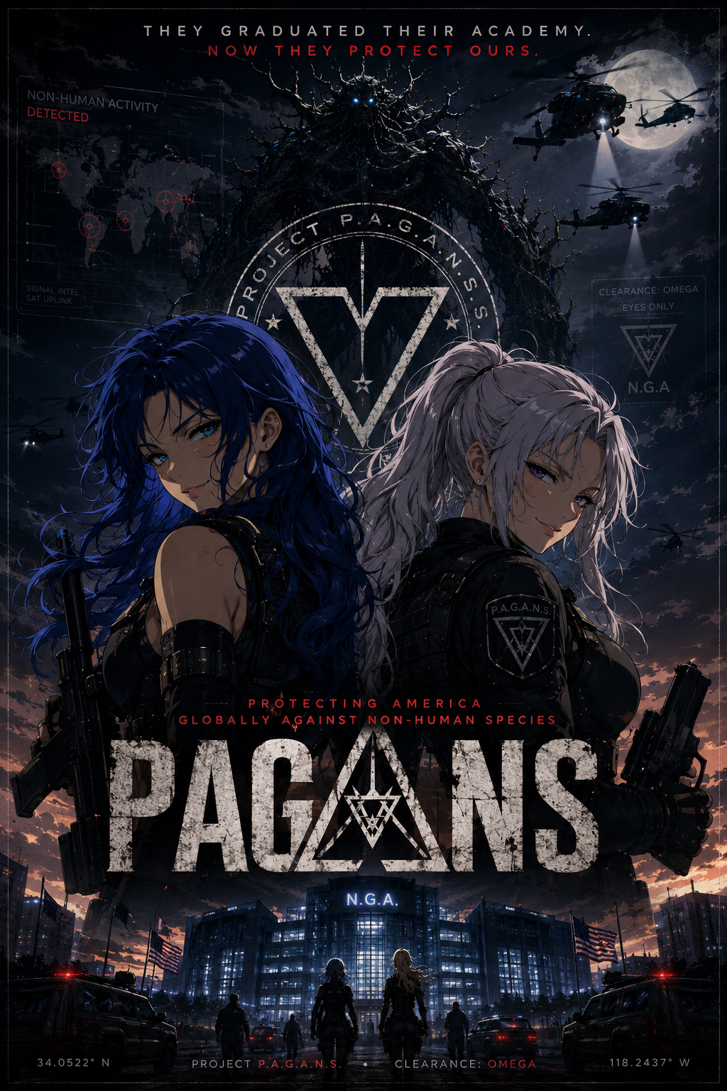 PAGANS television series poster